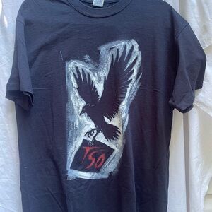 Gildan Black T-Shirt with Graphic Design